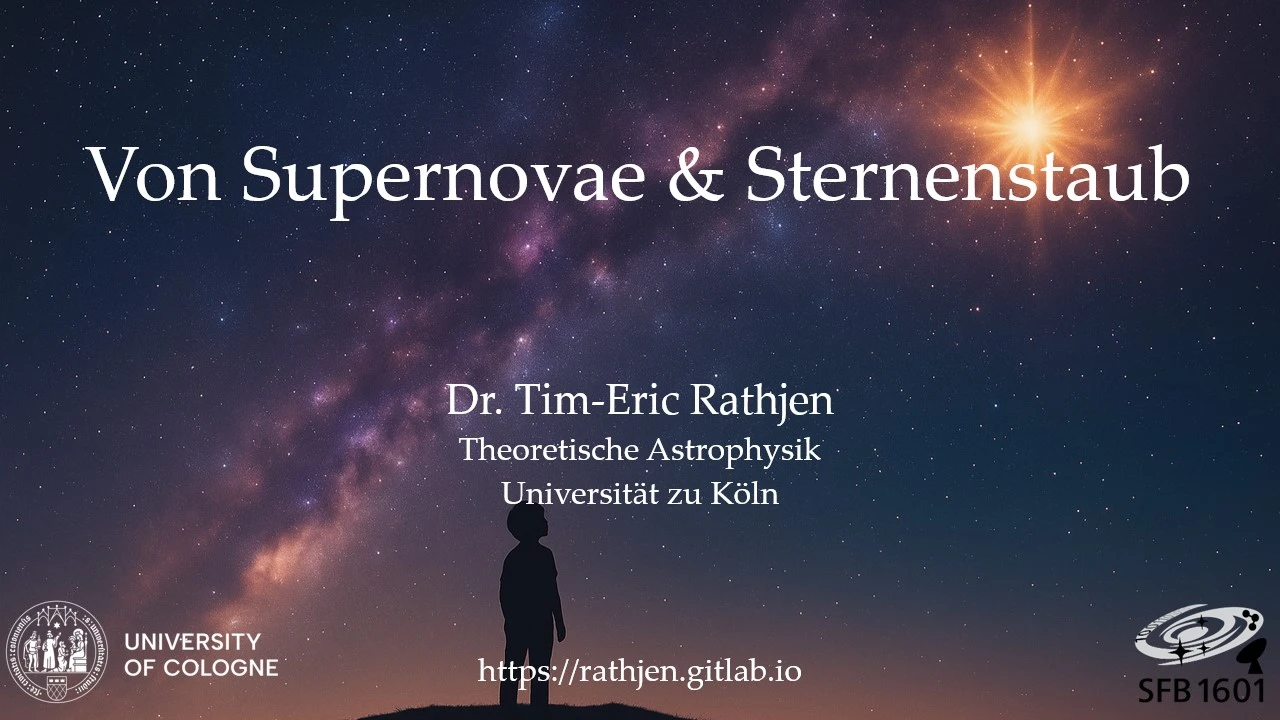 Von Supernovae & Sternenstaub